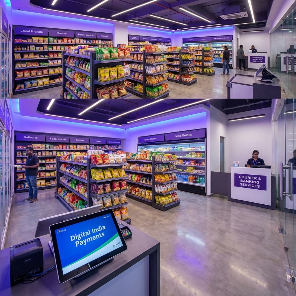 Sharma General Store Interior